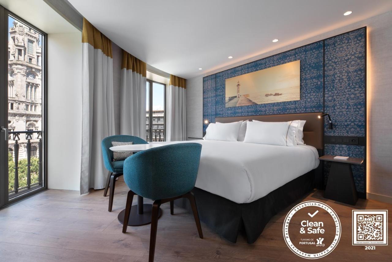 Eurostars Aliados 호텔 포르투 외부 사진 A Clean & Safe certified hotel room in Lisbon, Portugal